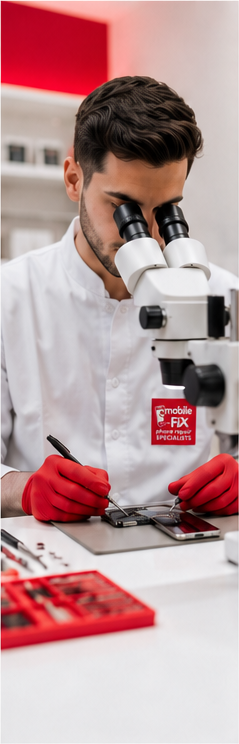 MobileFix Malta repair specialist at the workbench